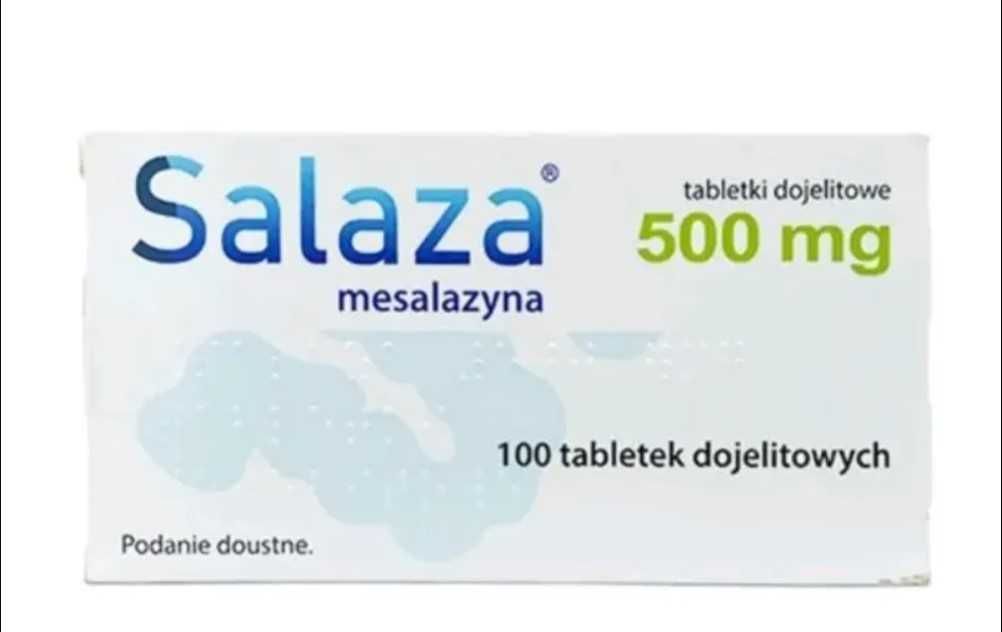 Салаза 500 мг 100 таб. Salaza Європа Діюча речовина Месалазин