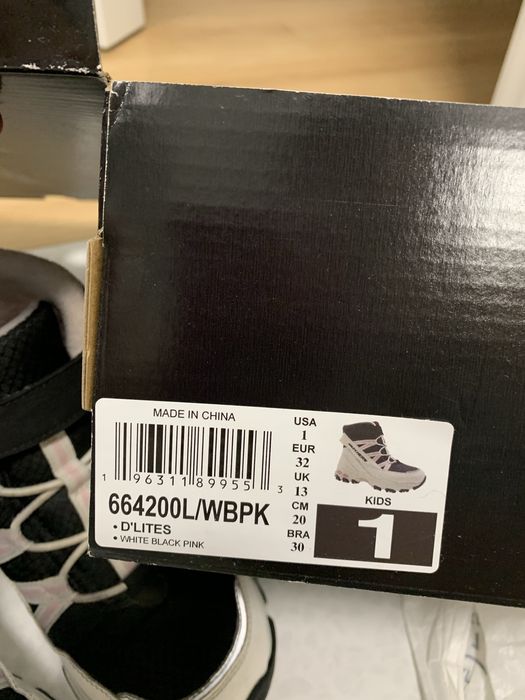 Зимові Skechers чобітки черевики