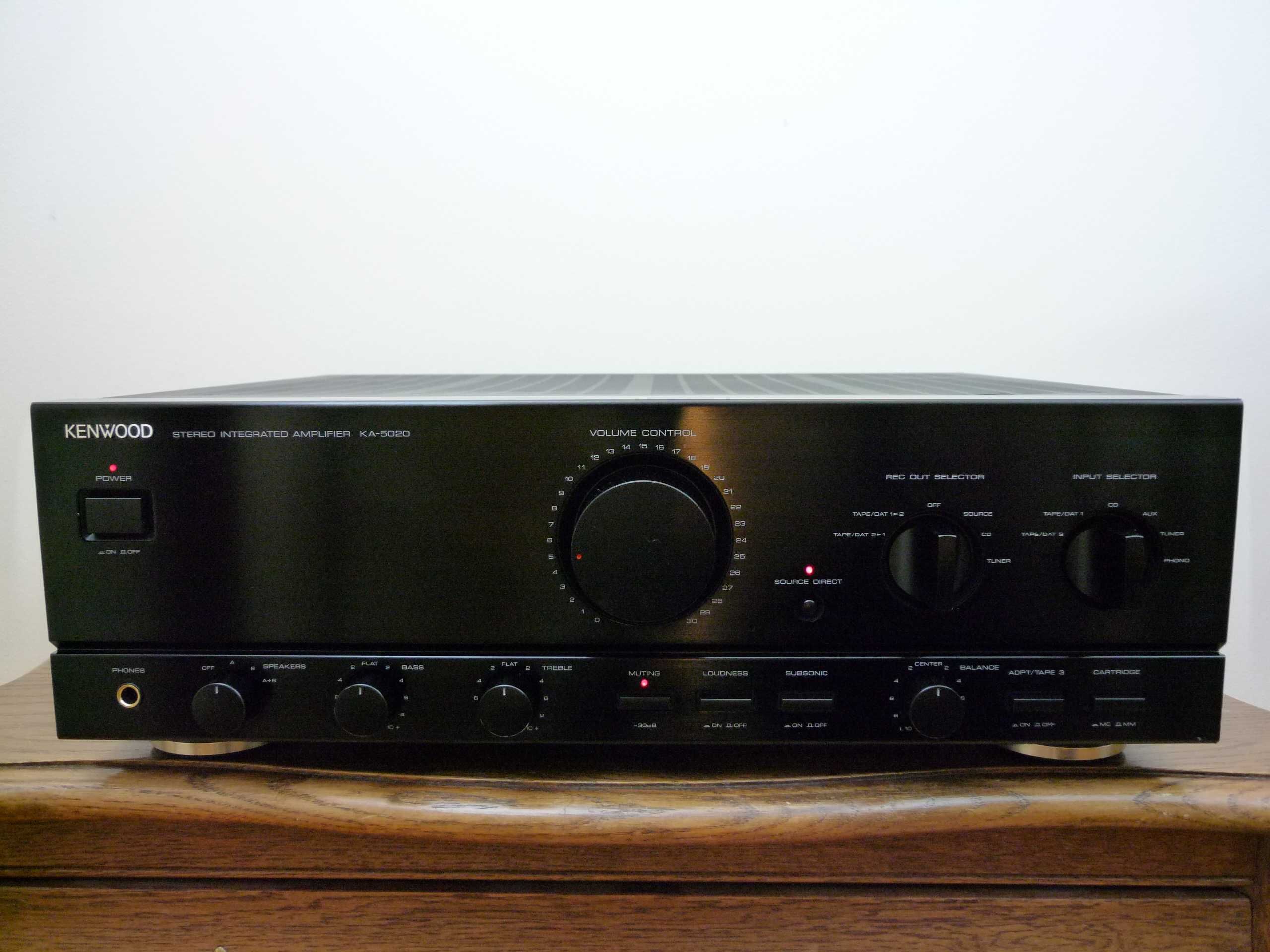 KENWOOD KA-5020 Potężny wzmacniacz INTEGRA Vintage jak NOWY