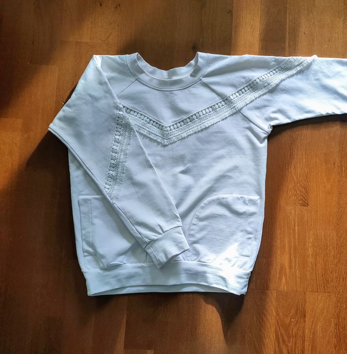 Biała bluza Eidos 34 36