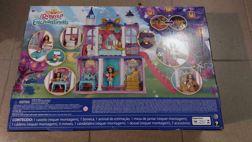 Zestaw Królewski pałac z lalką , mikołajki , Nowe