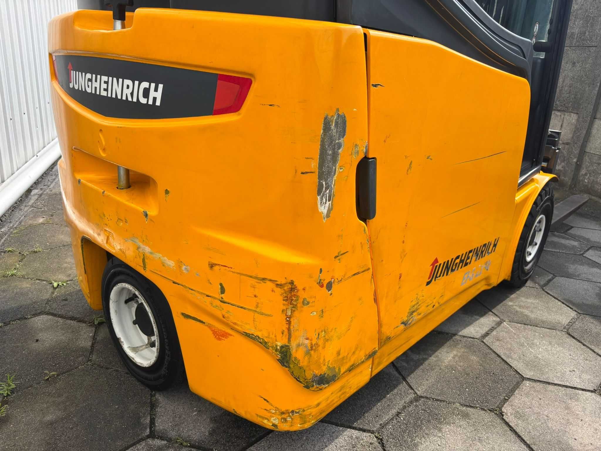 Wózek widłowy ele Jungheinrich EFG 216k Triplex 4710 mm, 2015 rok,