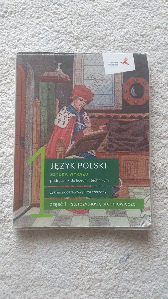 Podręcznik od Polskiego GWO część 1 klasa 1