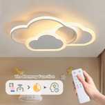 YUEEU Lampa sufitowa LED do pokoju dziecięcego z pilotem