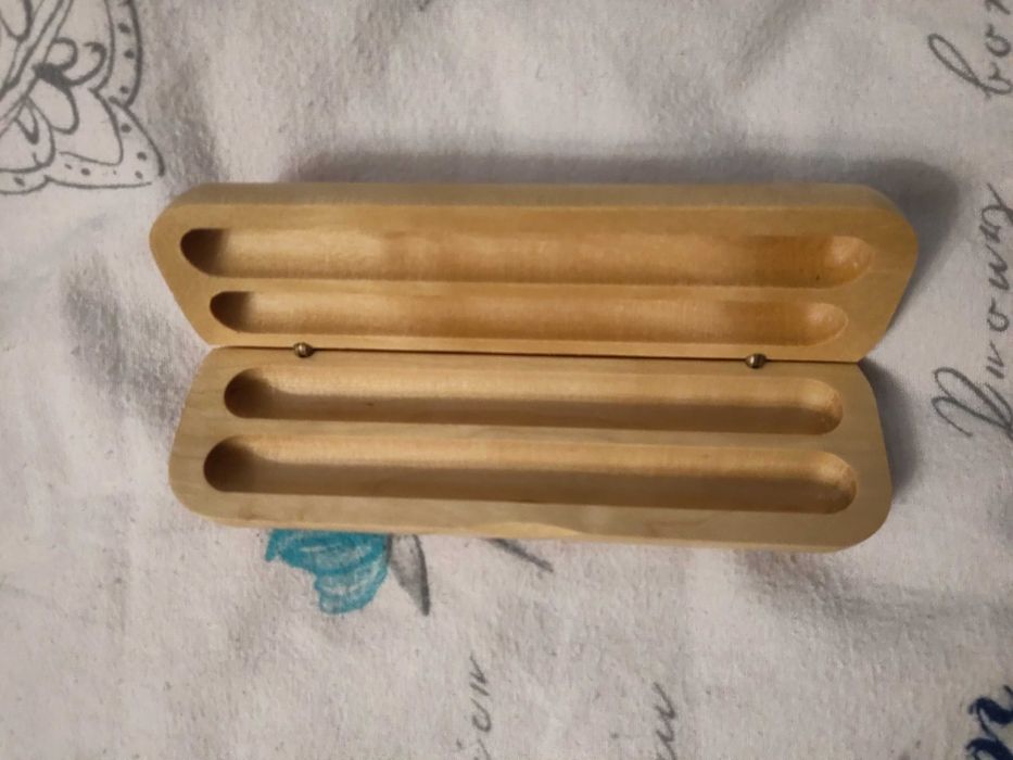 Elegancki zestaw piśmienniczy drewniany długopis i ołówek automatyczny