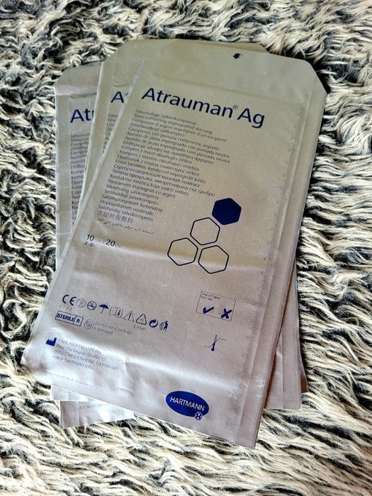Atrauman Ag 20cm×10cm i Hydro Clean Advanced  10cm × 10cm