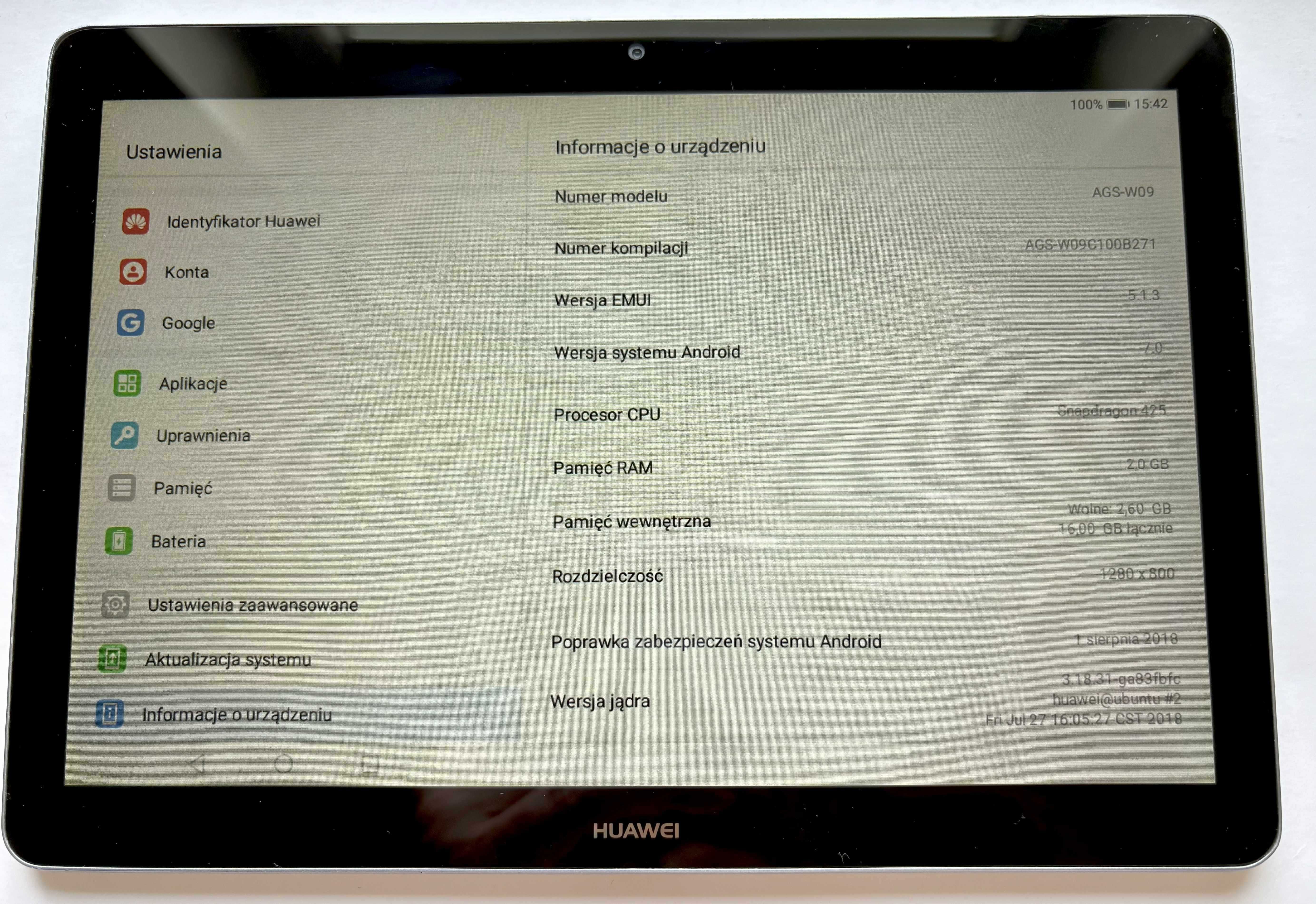 tablet Huawei T3 10 bardzo dobry