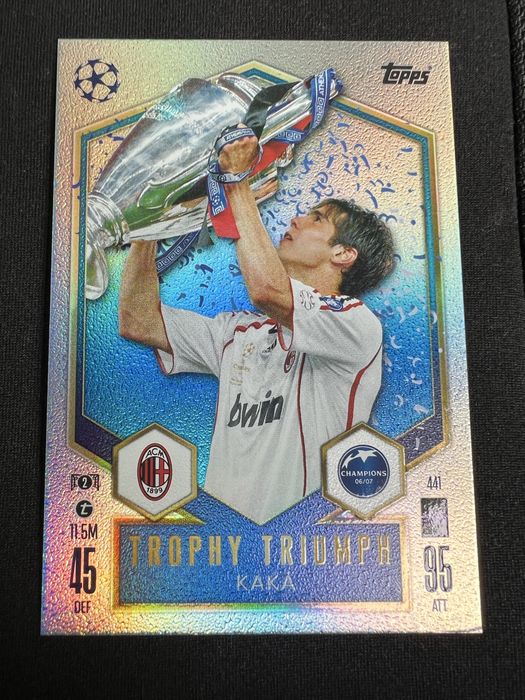Karta piłkarska Topps Match Attax 2024/25 Trophy Triumph Kaka AC Milan