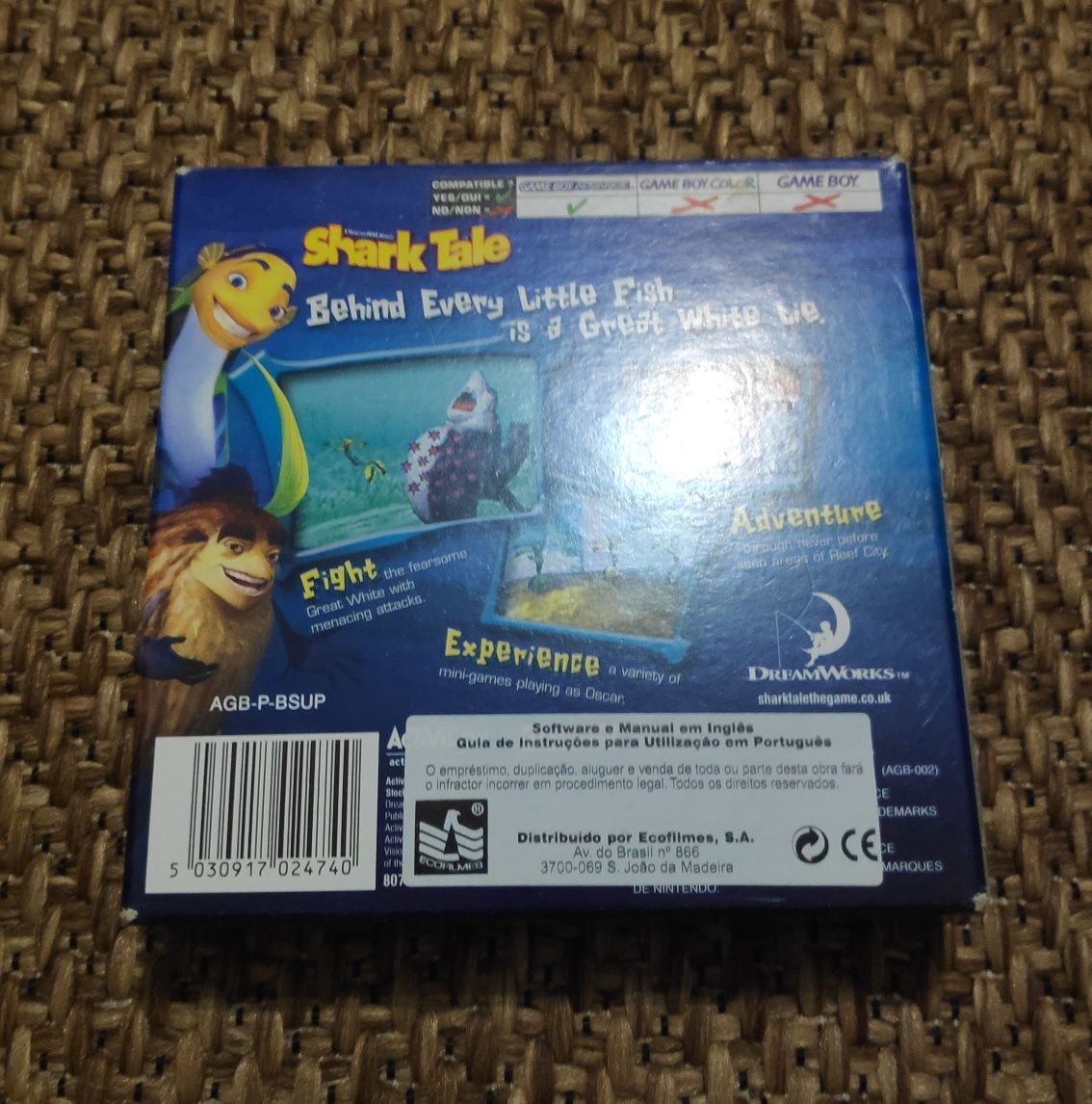 Shark Tale Nintendo Game Boy