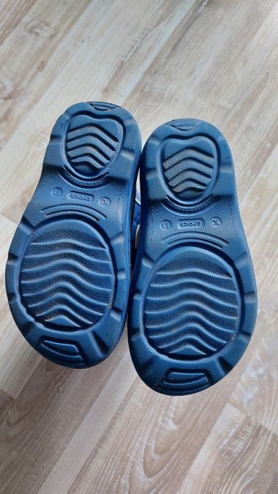 Fajne niebieskie kalosze Crocs j.nowe
