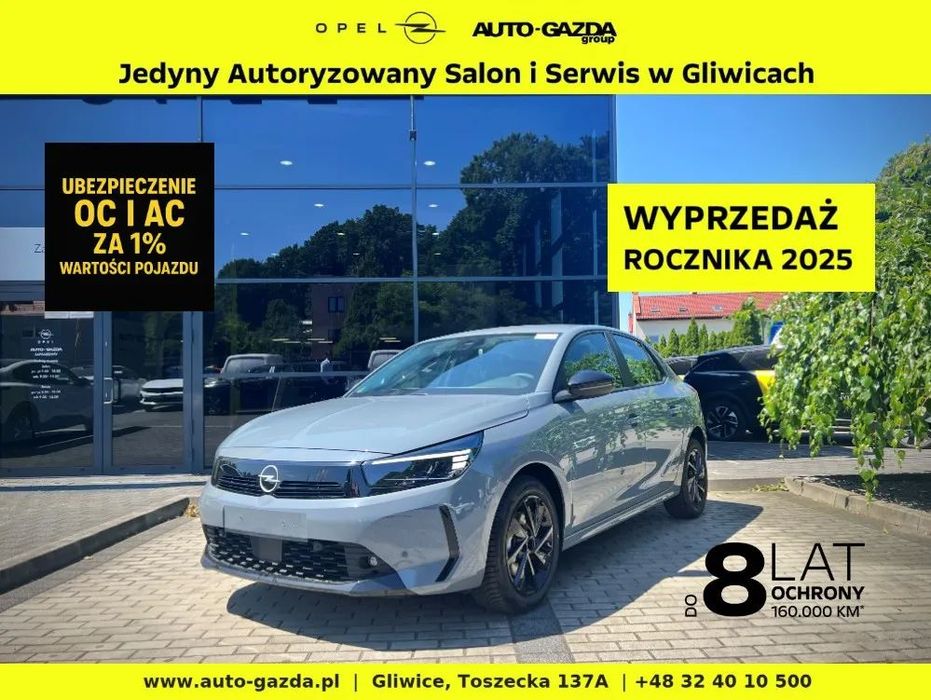Opel Corsa Edition 100KM MT6 Kredyt 0% OD RĘKI Ochrona 8 Lat rok 2025