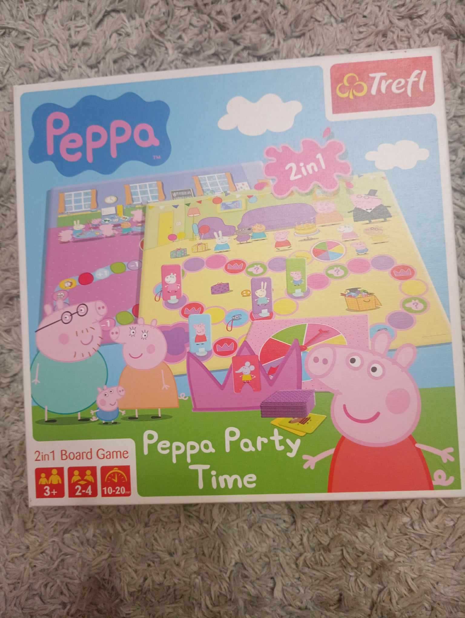 Gra planszowa Trefl Świnka Peppa Party Time