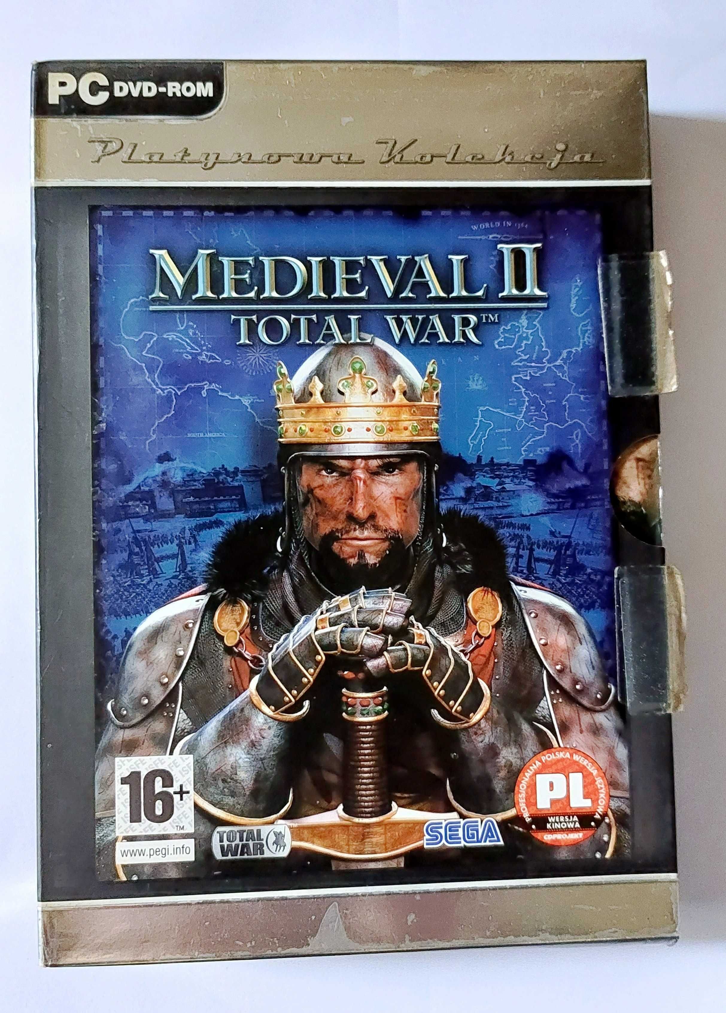 MEDIEVAL II TOTAL WAR | w kartoniku | gra strategiczna po polsku na PC