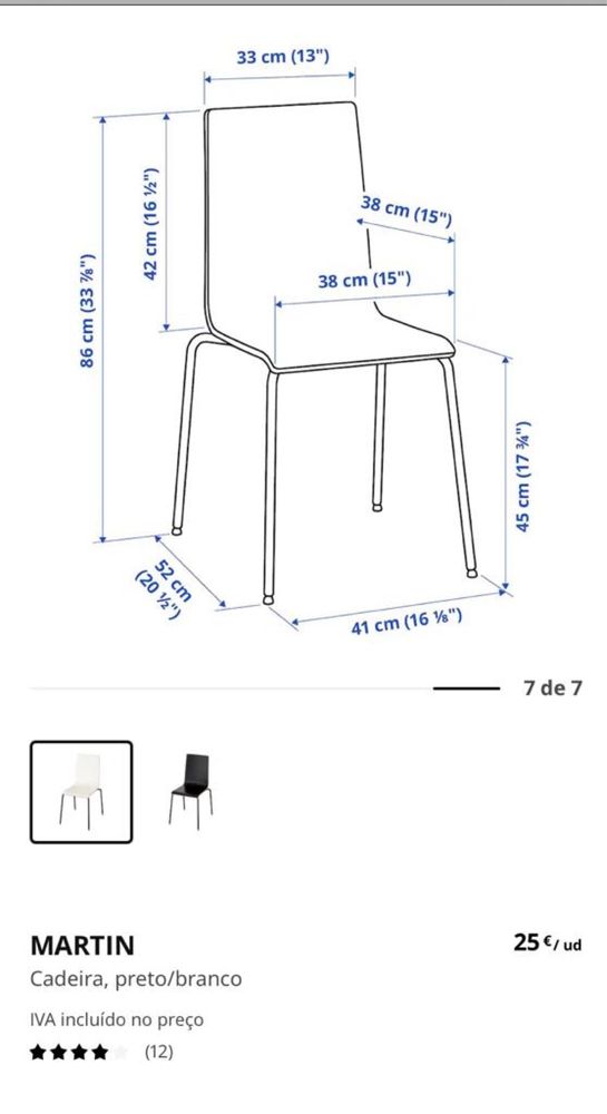 Cadeiras // mesas IKEA