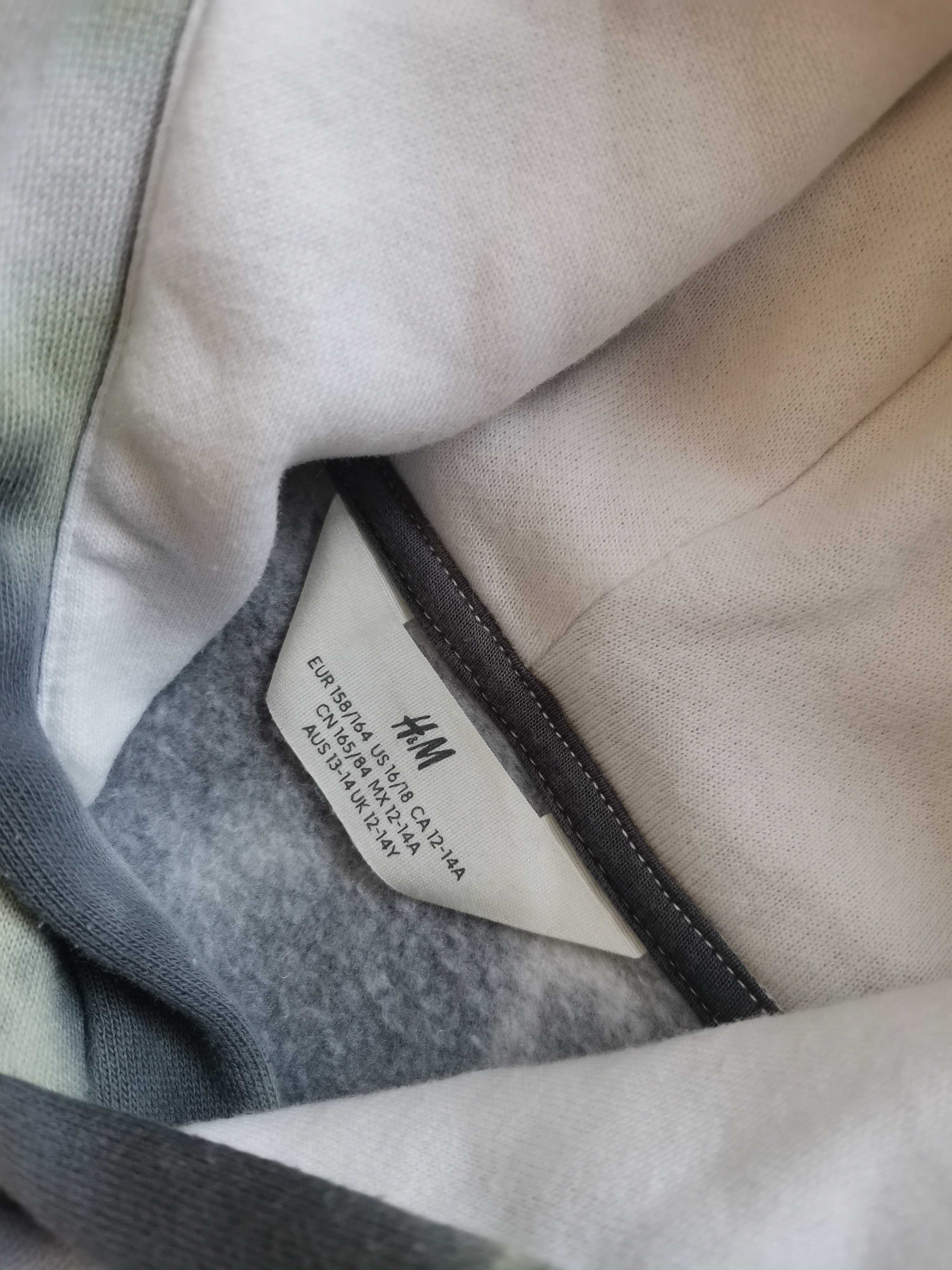 Bluza kangurka z kapturem 158/164 H&M