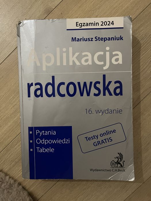 Testy aplikacja radcowska 2024 M. Stepaniuk