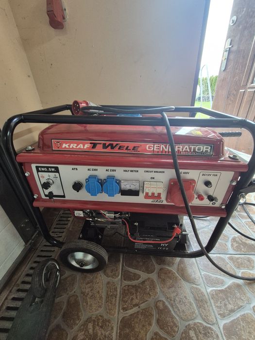 Agregat prądotwórczy KW9800 ATS Kraftwele benzyna 3Fazy 9,8KW