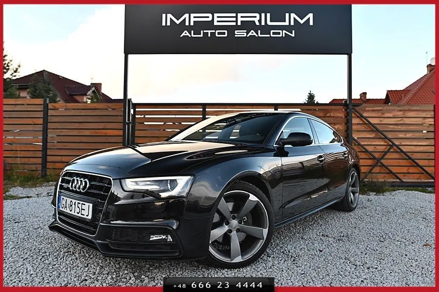 Audi A5 Sportback 2.0i 224km Sline ROTOR Indywidual Skóra Led Navi Bang Olufsen Salon PL