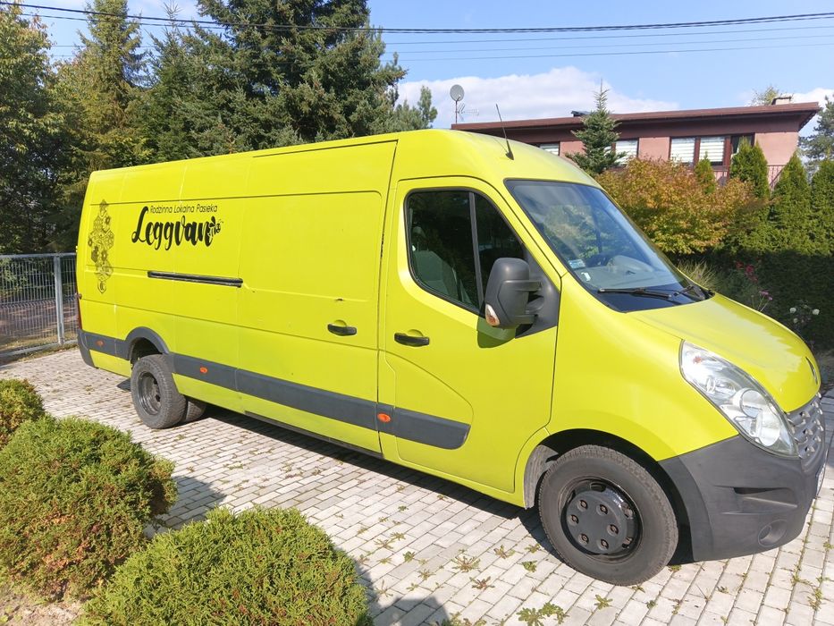 Renault Master L4H2 furgon Max długi 2012 rok długość paki 4, 40
