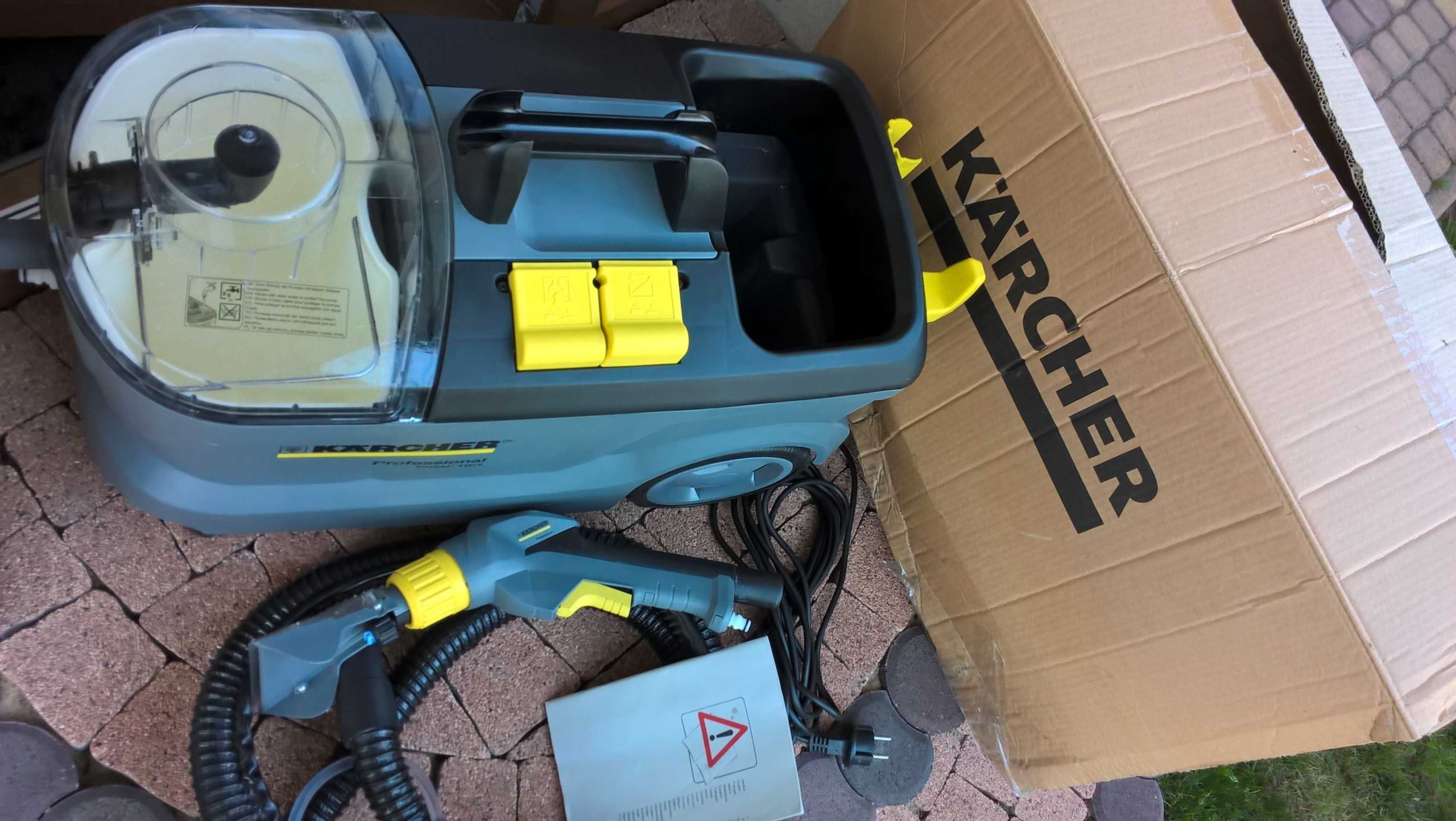 Odkurzacz piorący karcher puzzi 10/1 użyty kilka razy