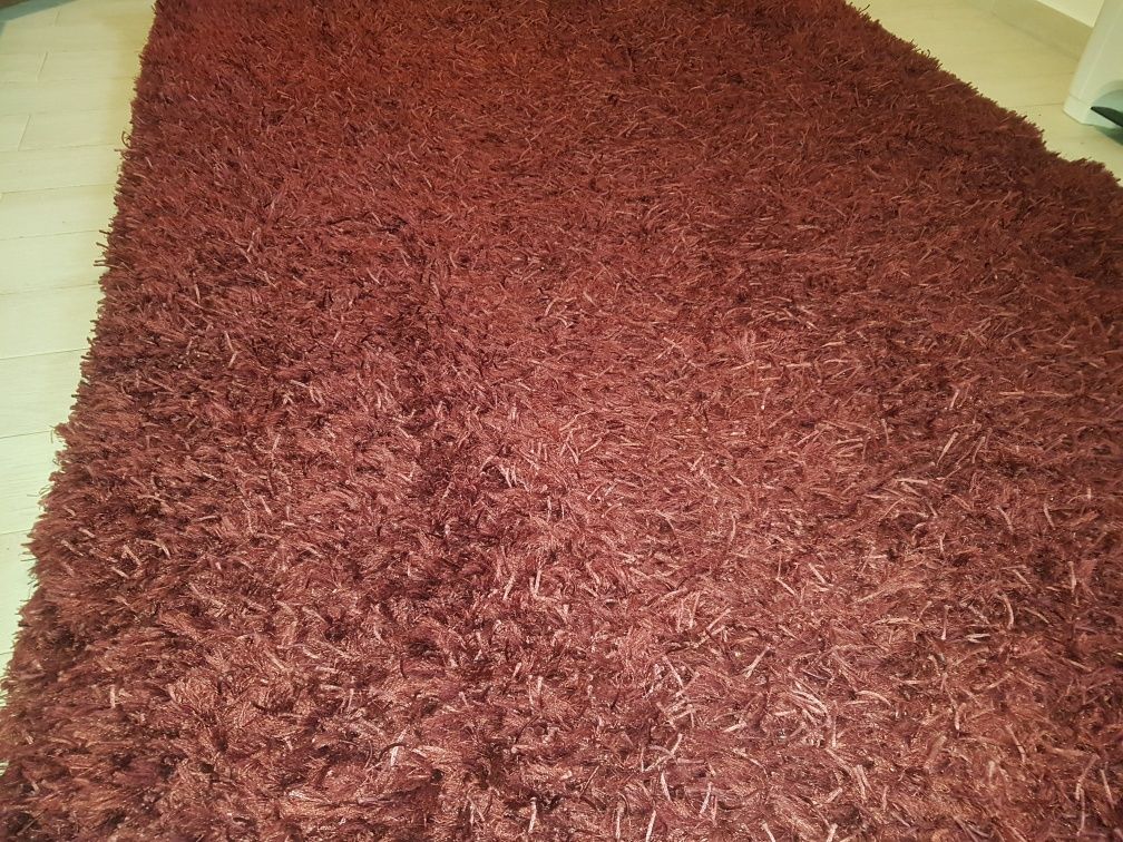 carpete tapete 2.30x1.60 vermelho