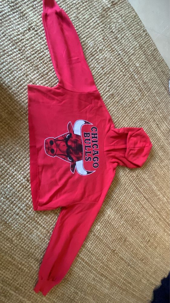 Sweat vermelha dos chicago bulls