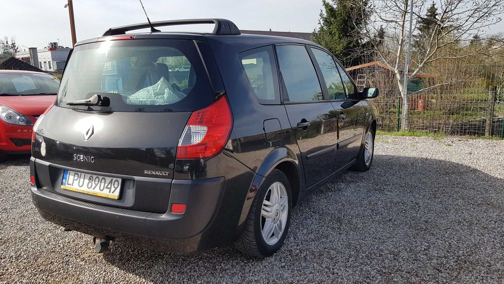 Renault Grand Scenic 1.6 Benz +LPG 111KM Zarejestrowany 5-cio osobow