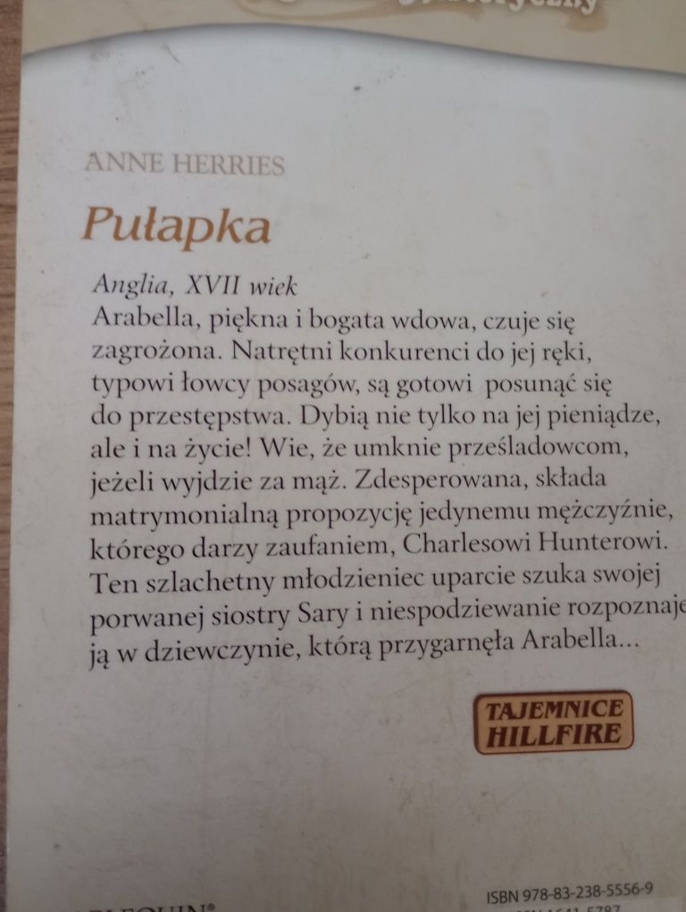 Pułapka. Anne Herries