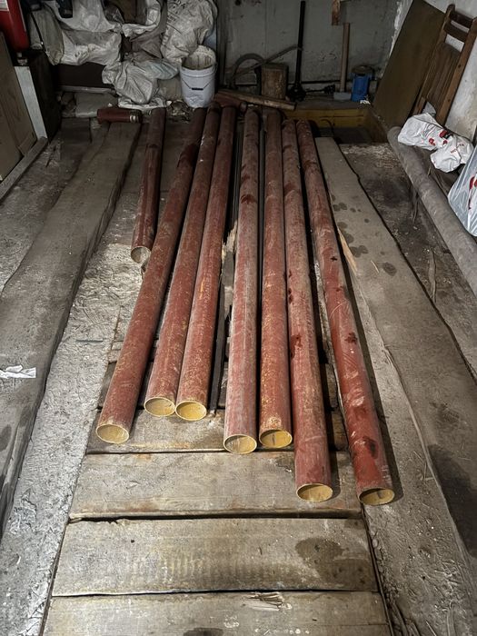 ‼️ТЕРМІНОВО‼️ПРОДАМ Труба з чавуну DUKER SML 100x3000 мм + перехідники