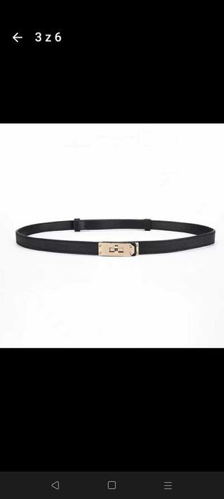 Pas Hermes damski elegancki paski akcesoria damska