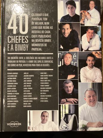 Livro Bimby 40 Chefes