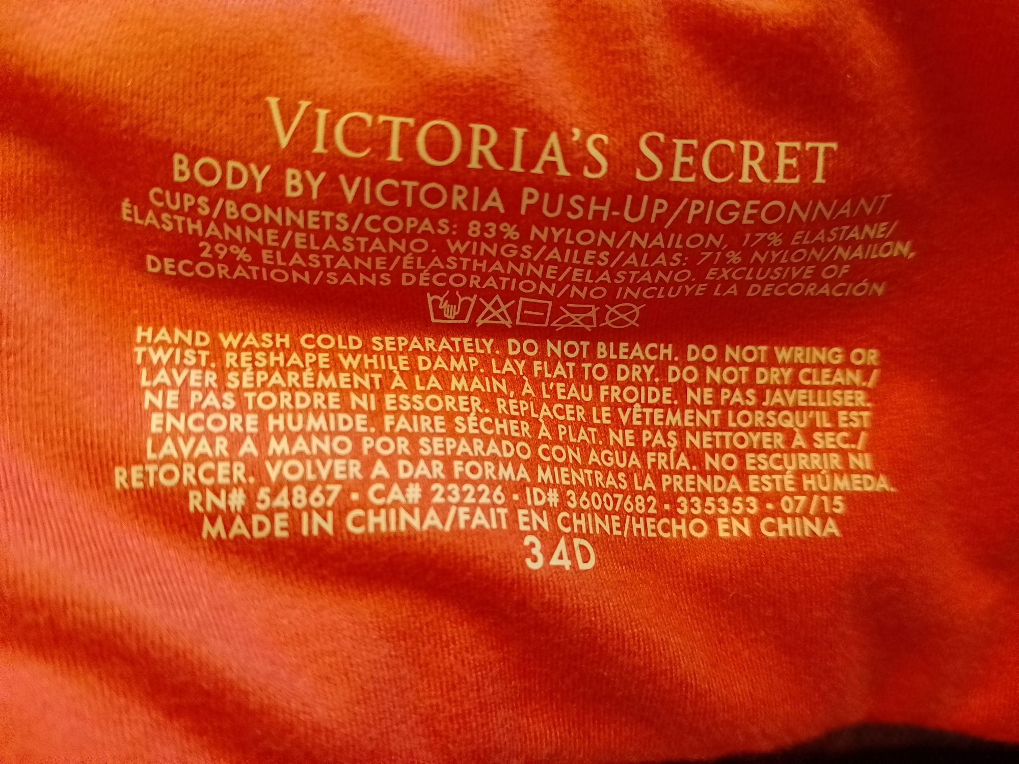 Nowy z metką biustonosz Victoria's Secret 75D