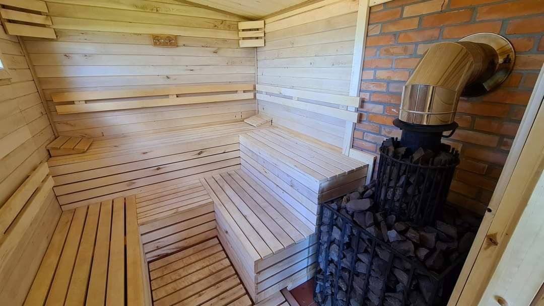 SAUNA nad jeziorem NECKO