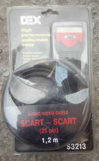 Кабель DEX S3213 (scart-scart) 1.2m