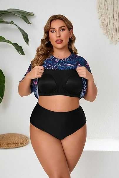 Koszulka HALCURT 4X Damska UV Do Pływania Z Krótkim Rękawem