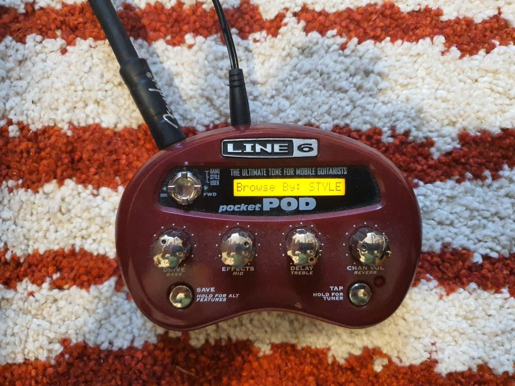 Line 6 Pocket Pod guitar pré-amp