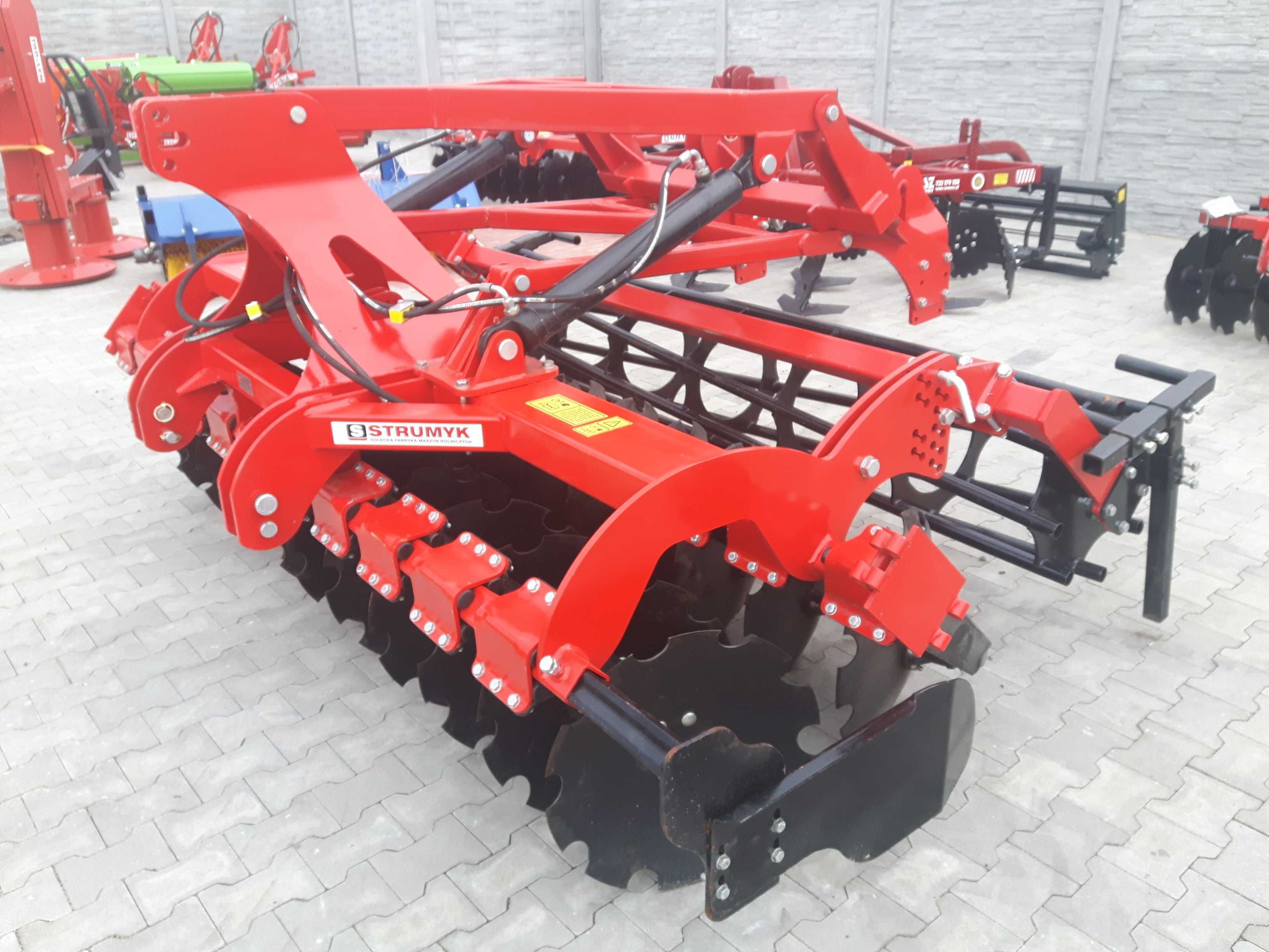 Agregat Talerzowy Strumyk 2,5-4,0 Brona Model 2025 Hydropak dowóz free