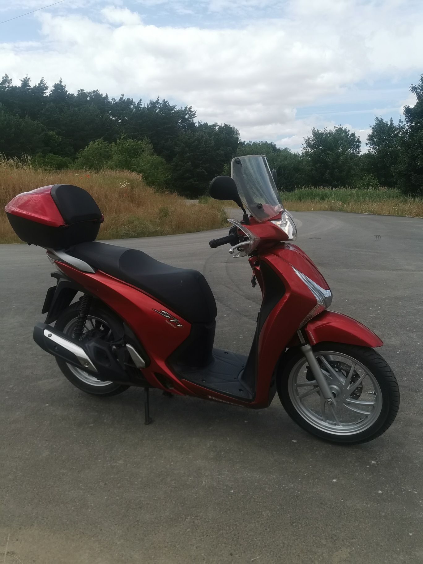 Honda SH 125 wtrysk paliwa.