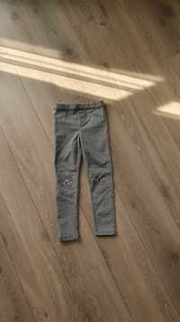 Spodnie jeansowe jeansy jeans legginsy