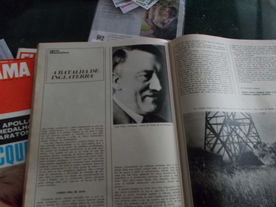 Flama 17 Julho 1970. Roger Moore. Ernesto Neves, Paulo VI.