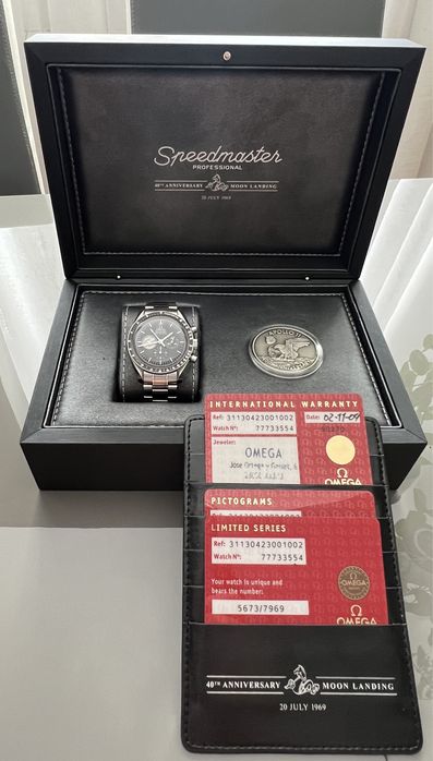 Zegarek Omega Speedmaster Moonwatch Apollo 11 40th Anniversary