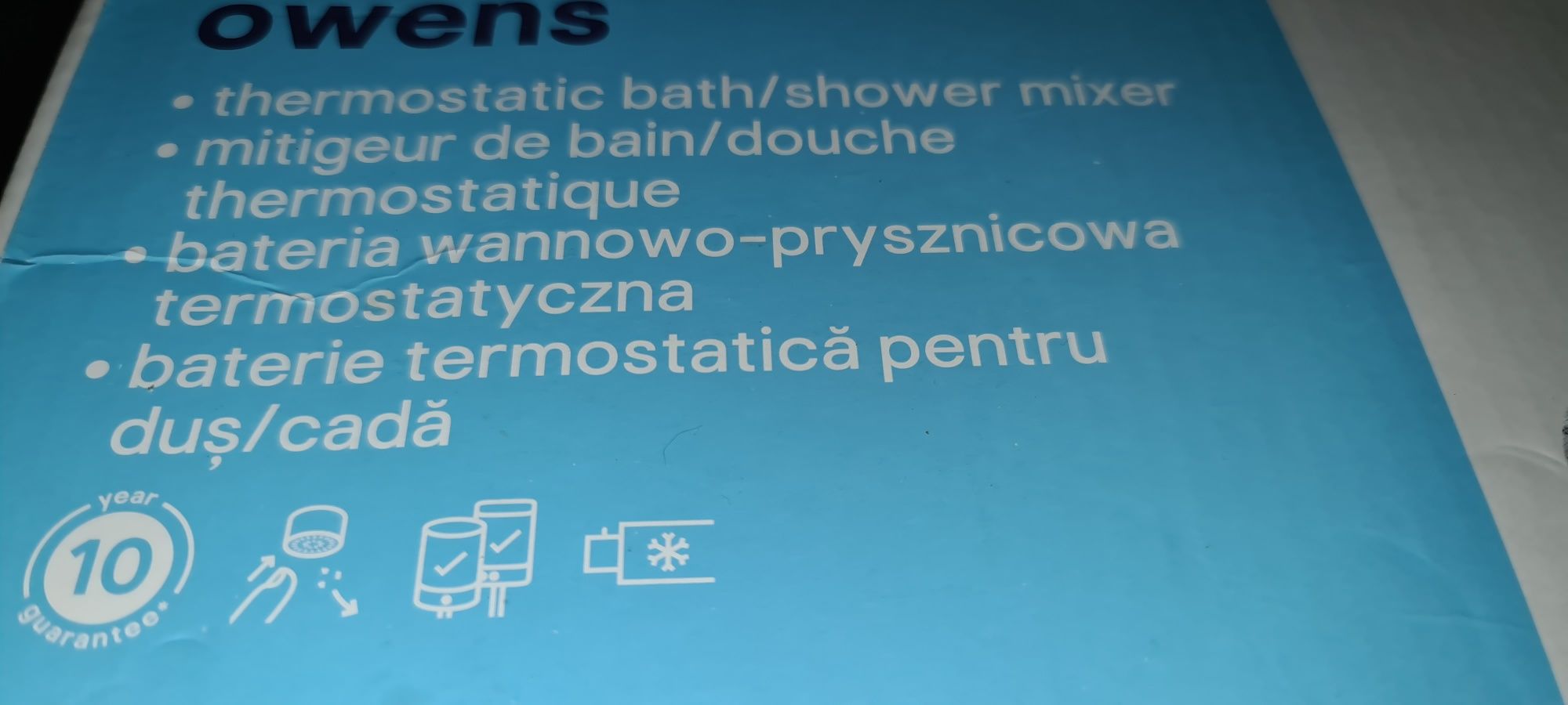 Bateria wannowo prysznicowa z termostatem(oferta na weekend)