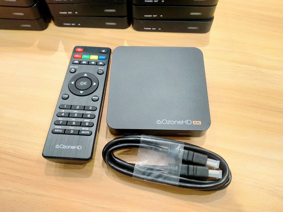 ТВ приставка OzoneHD 4K Slimbox