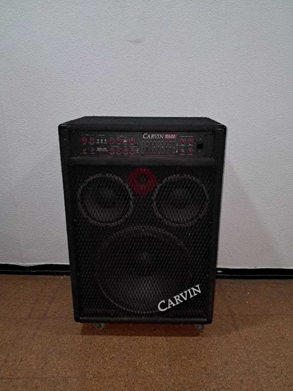 Colunas Bose/Amplificador Carvin R600/Colunas Liberty 4500/Multivias