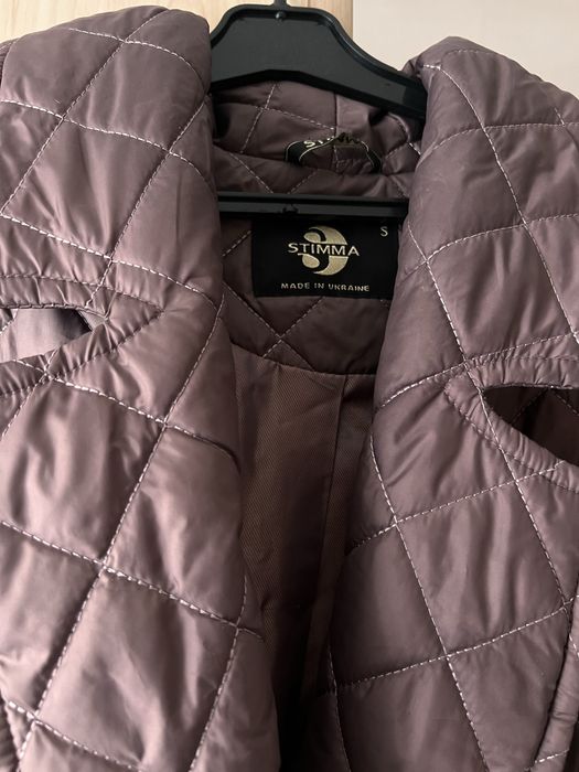 Пальто стьобане осінь