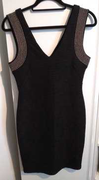czarna sukienka H&M rozmiar S
