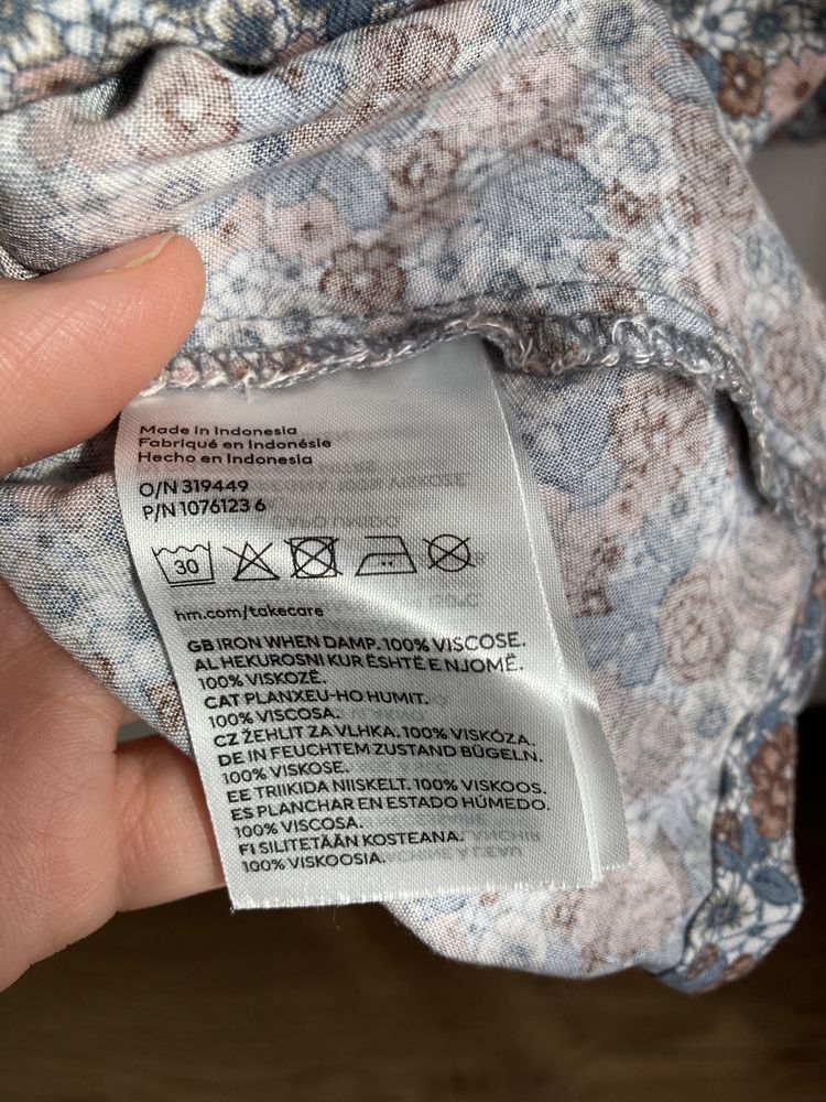 Sukienka z dlugim rękawem H&M 86