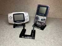 Zestaw stojakow Gameboy Classic, Color, Advance