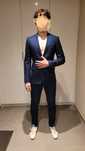 Garnitur slim fit na 170-174 cm wrostu