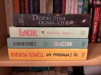 Zestaw książek Rainbow Rowell + Rae Carson